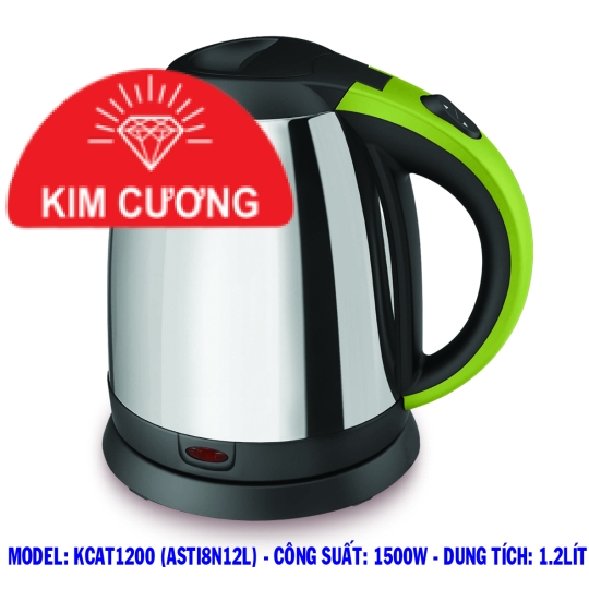 ẤM SIÊU TỐC INOX 1.2L