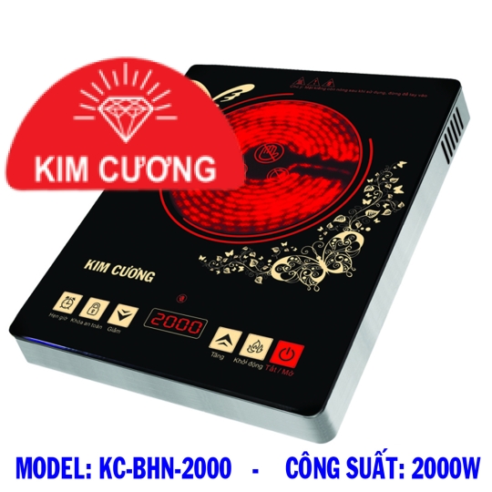 BẾP HỒNG NGOẠI KIM CƯƠNG