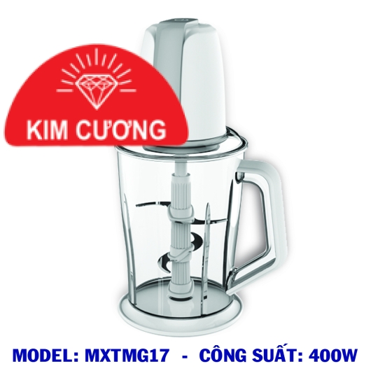 MÁY XAY THỊT ĐA NĂNG 2L - MODEL: MXTMG17 - CÔNG SUẤT: 400W - DUNG TÍCH: 2 LÍT