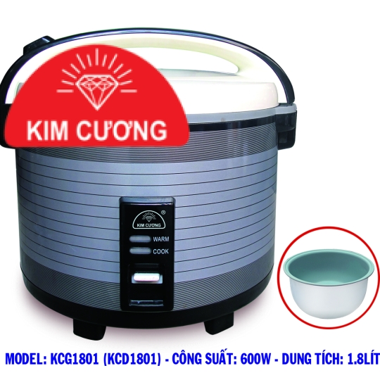 NỒI CƠM ĐIỆN KCG1801 (CD)